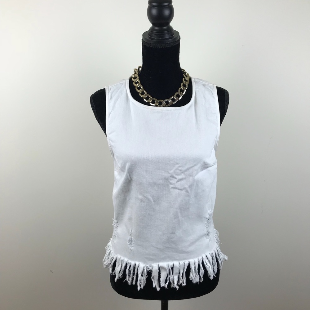 Silence and Noise denim top